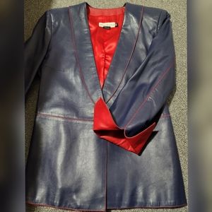 Emporio Armani Leather Jackets